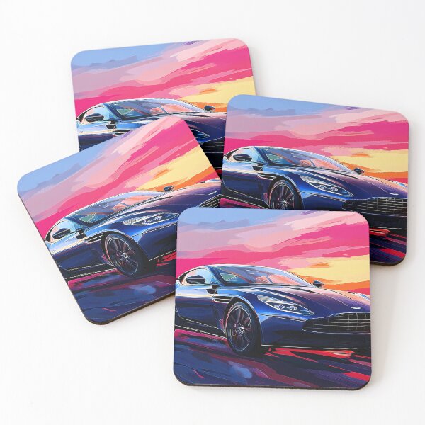Item preview, Blue Aston Martin DB12 III designed and sold by AutoPopStudio.