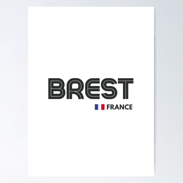 Artikelvorschau, Brest - Frankreich entworfen und verkauft von Sketch-Shack.