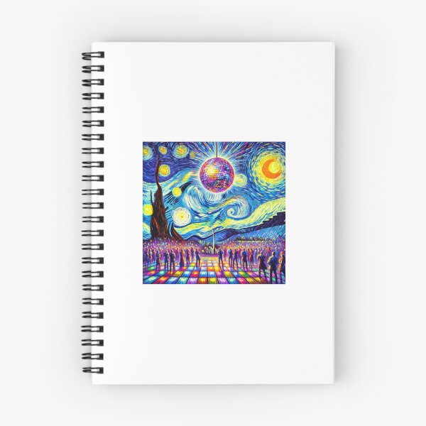 Item preview, Van Gogh Starry Night Disco Ball Dance Party designed and sold by zoecallen.