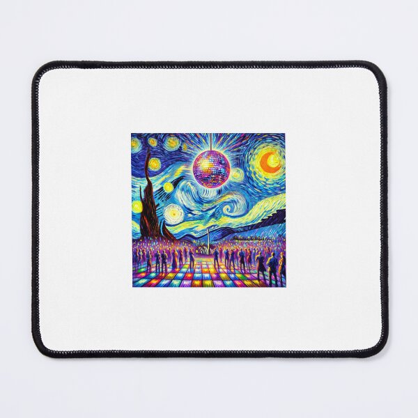 Item preview, Van Gogh Starry Night Disco Ball Dance Party designed and sold by zoecallen.