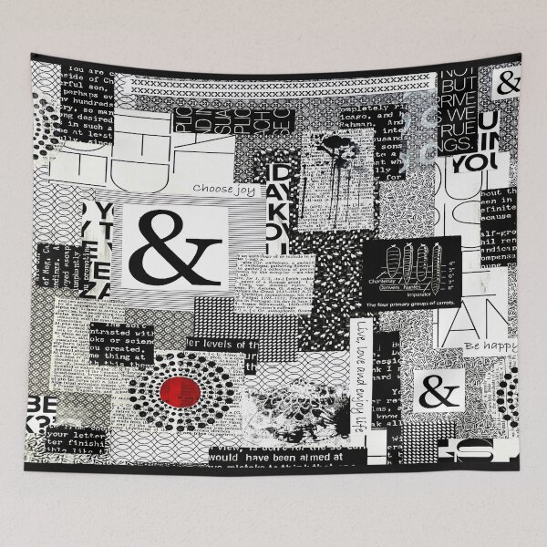 Item preview, Black White and Red Art - "Red and Read" - Typography  designed and sold by jae-kae-studio.