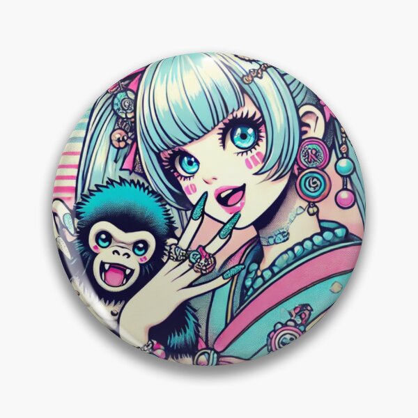 Item preview, ゴリラと日本のギャル5 designed and sold by B-GORIRA.
