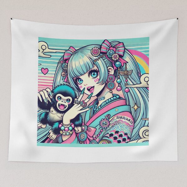 Item preview, ゴリラと日本のギャル5 designed and sold by B-GORIRA.