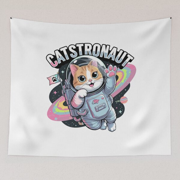 Item preview, Catstronaut designed and sold by Mateusz Majcherek.