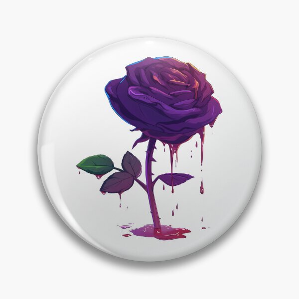 Item preview, Dripping rose illustration designed and sold by Virginiia89.