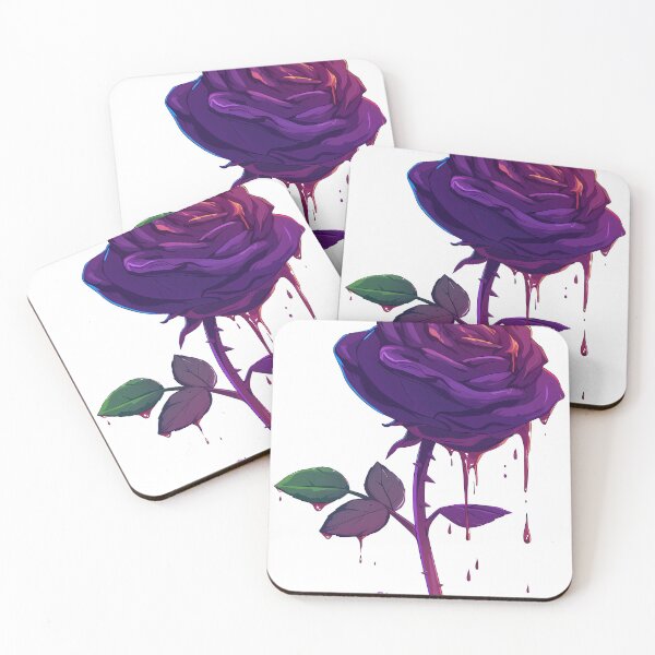 Item preview, Dripping rose illustration designed and sold by Virginiia89.
