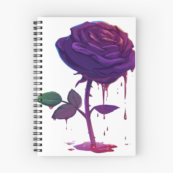 Item preview, Dripping rose illustration designed and sold by Virginiia89.