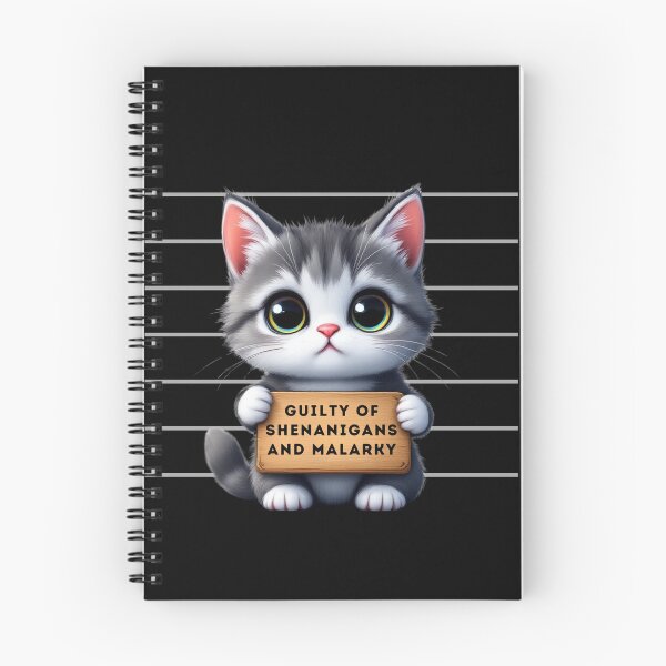 Item preview, Guilty Kitty designed and sold by Crazy Before Cats.