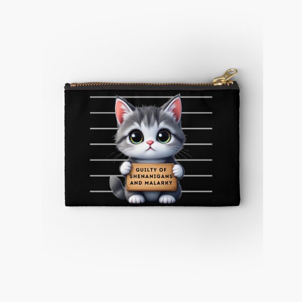Item preview, Guilty Kitty designed and sold by Crazy Before Cats.