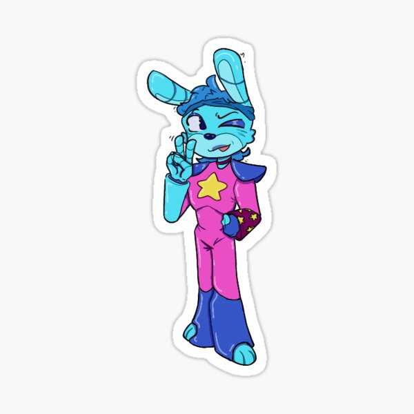 Artikel-Vorschau von Glamrock Bonnie Sticker, designt und verkauft von FurbyBean.