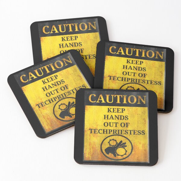 Item preview, Keep Hands out of Techpriestess designed and sold by GrimdarkStore.