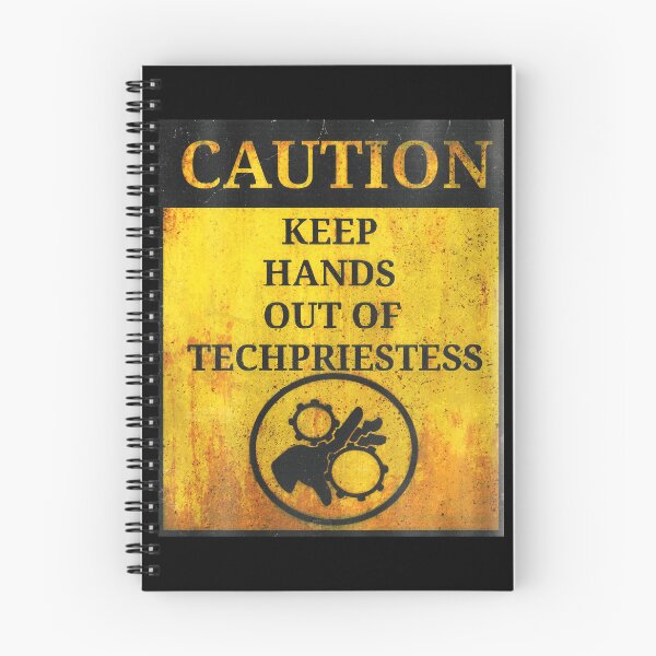 Item preview, Keep Hands out of Techpriestess designed and sold by GrimdarkStore.
