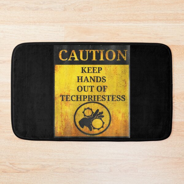 Item preview, Keep Hands out of Techpriestess designed and sold by GrimdarkStore.