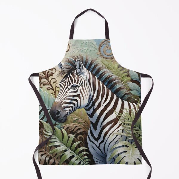 Item preview, Chocolate Zebra in  Fantasy Forest designed and sold by MoodyMuseArt.