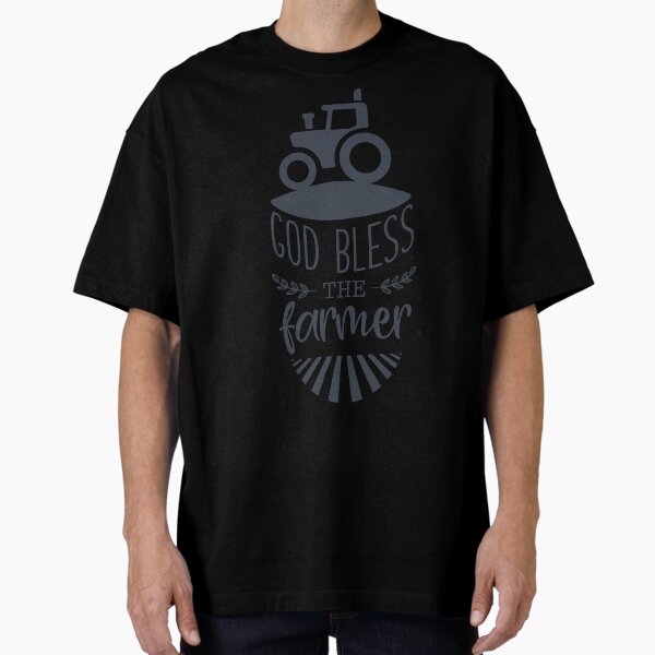 God Bless The Farmer Apparel Oversized T-Shirt