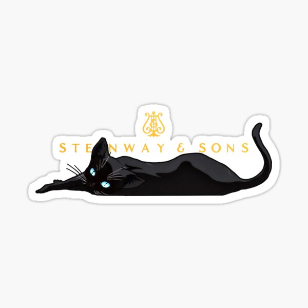Item preview, Piano Cat designed and sold by thismightbedan.