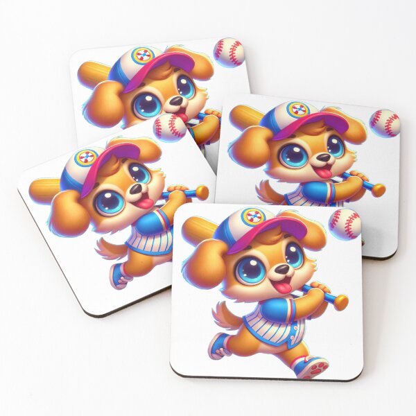 Item preview, Home Run Pup: The Cutest Slugger on the Field! designed and sold by abaddonmystery.