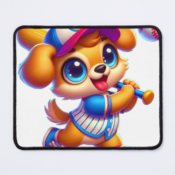 Item preview, Home Run Pup: The Cutest Slugger on the Field! designed and sold by abaddonmystery.