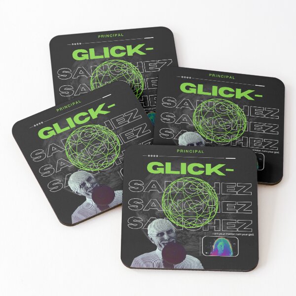 Item preview, CLOWNSPIRACY- Principal Glick Sanchez FUTURE GREEN designed and sold by GlitchTVshop.