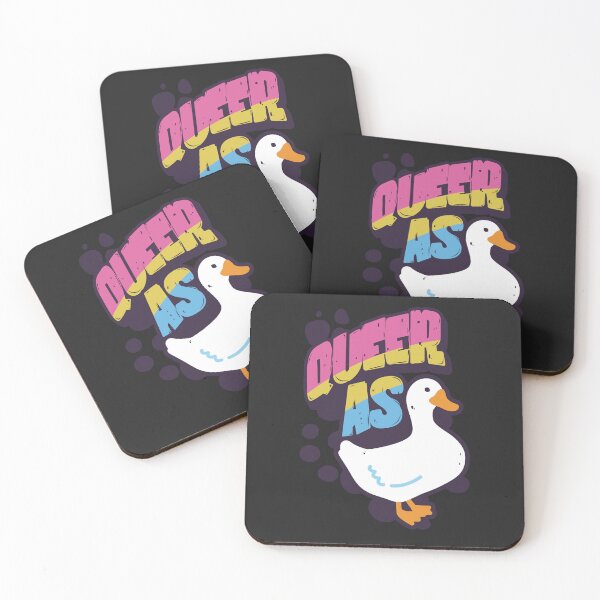 Item preview, Pansexual Queer as Duck LGBT Pride Flag designed and sold by Clara Hollins.