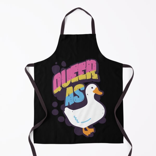Item preview, Pansexual Queer as Duck LGBT Pride Flag designed and sold by Clara Hollins.