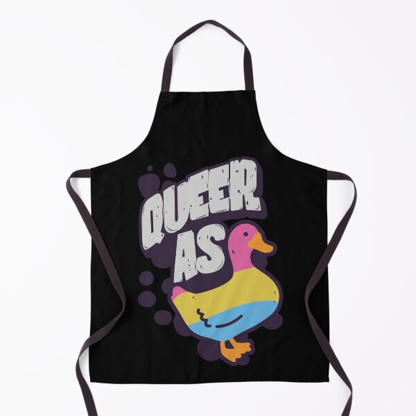 Item preview, Pansexual Queer as Duck LGBT Pride Flag designed and sold by Clara Hollins.