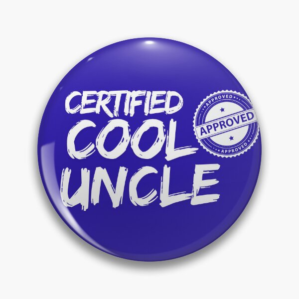 Item preview, certified cool uncle,with approved badge . designed and sold by Bostonfashion25.