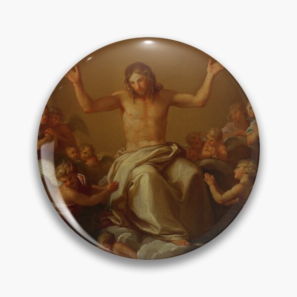 Item preview, Christ in Glory with Saints Celsus, Julian, Marcionilla and Basilissa – Pompeo Batoni Baroque Art 1736 – 1737 designed and sold by HistoryOnWalls.