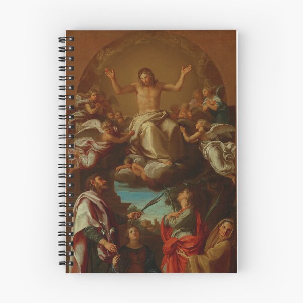 Item preview, Christ in Glory with Saints Celsus, Julian, Marcionilla and Basilissa – Pompeo Batoni Baroque Art 1736 – 1737 designed and sold by HistoryOnWalls.