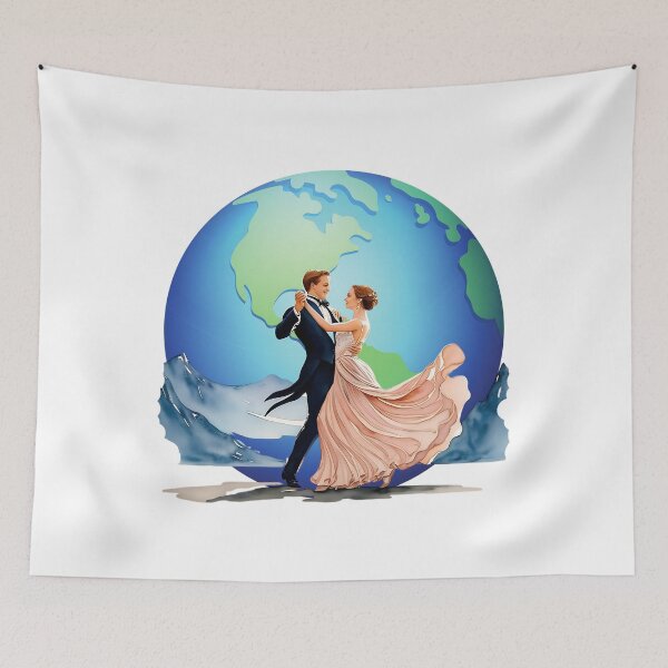 Item preview, Lover Dancing Around the World designed and sold by Angellacelin.