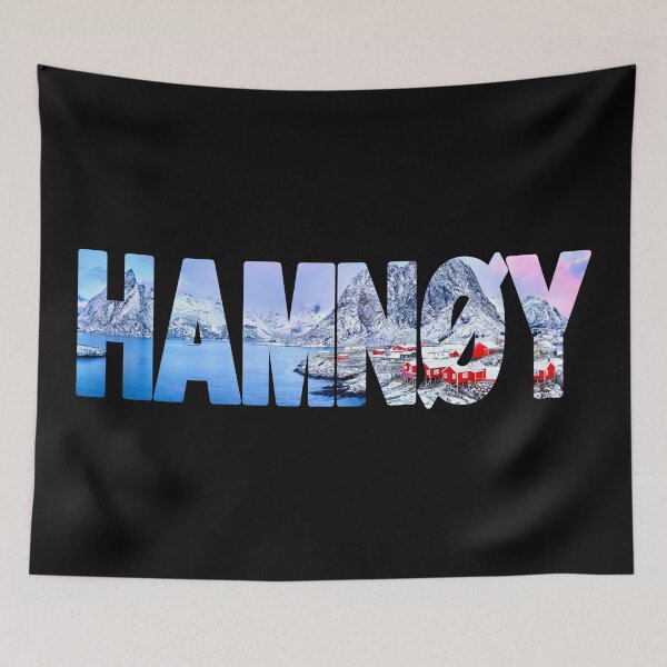 Item preview, HAMNØY - Lofoten Islands Norway Town designed and sold by Adam Gormley.