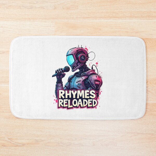 Item preview, Robot Rap Revolution | AI Spits Bars designed and sold by Dazzle-Sizzle.