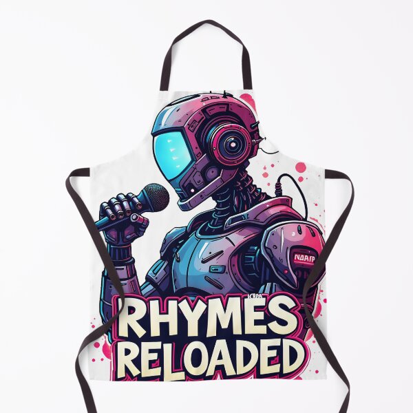 Item preview, Robot Rap Revolution | AI Spits Bars designed and sold by Dazzle-Sizzle.