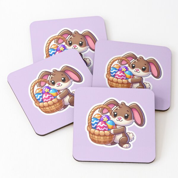 Item preview, Easter Bunny and Basket designed and sold by LewpyG.