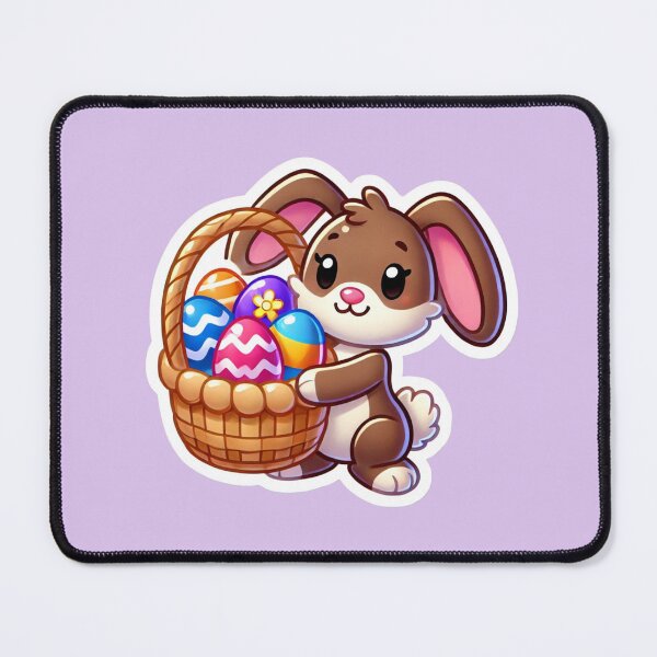 Item preview, Easter Bunny and Basket designed and sold by LewpyG.