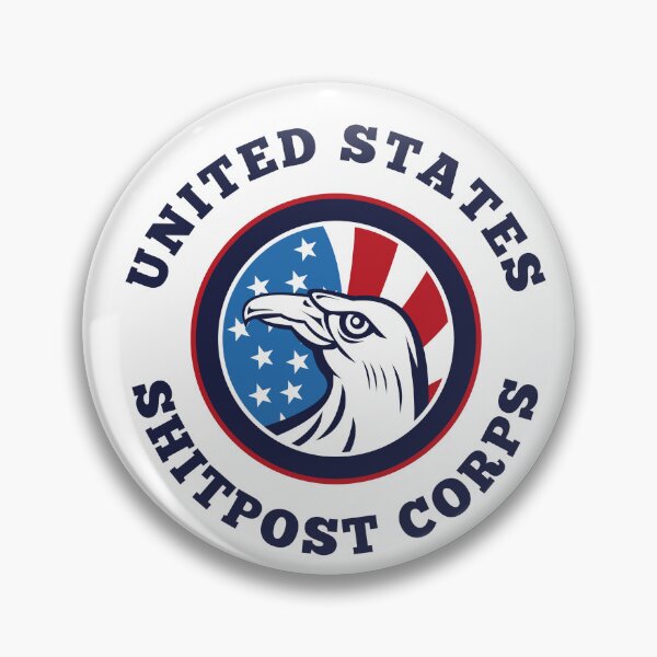 Item preview, United States Shitpost Corps designed and sold by hackerfubrands.