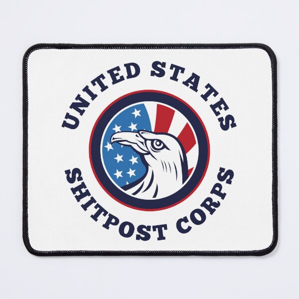 Item preview, United States Shitpost Corps designed and sold by hackerfubrands.