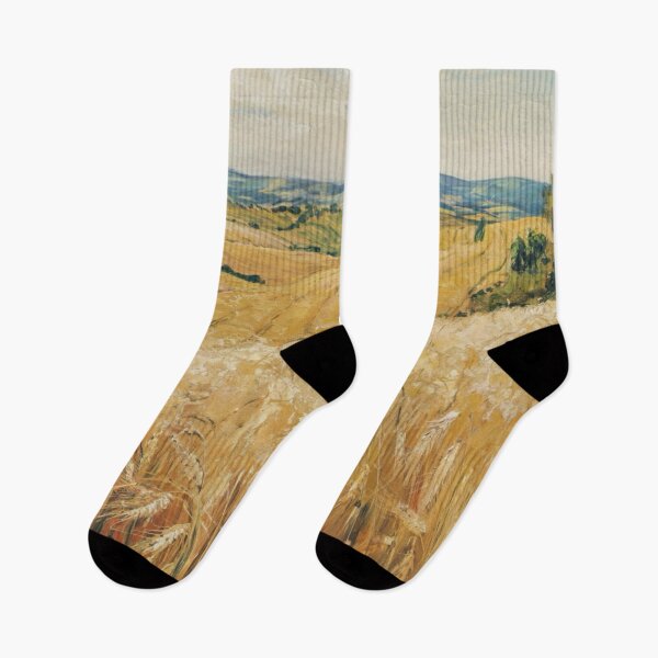 Artikelvorschau, Goldene Felder der Provence – Zeitlose französische Landschaft. Kunst von Carraann entworfen und verkauft von CARRAANN.