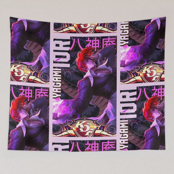 Item preview, Iori Yagami  Arcade Retro King of Fighters Gaming Art designed and sold by Back2Collage.