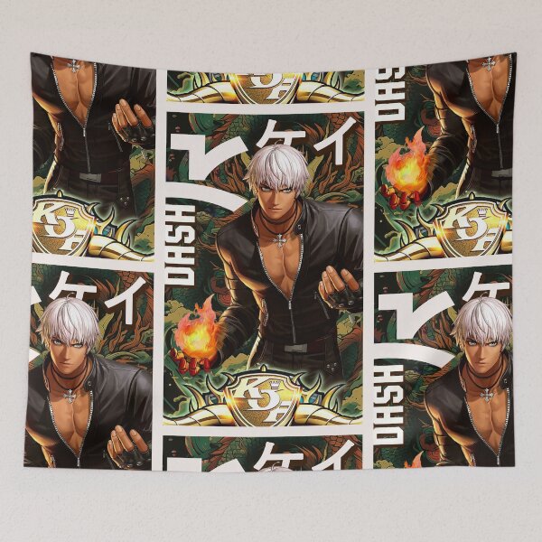Item preview, K.Dash Arcade Retro King of Fighters Gaming Art designed and sold by Back2Collage.
