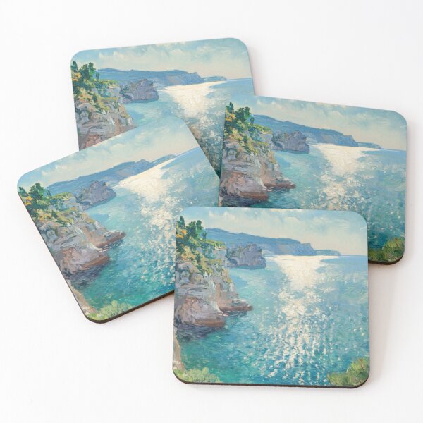 Item preview, Sunlit Cliffs & Azure Waters – Coastal Beauty of Provence, France. Art By Carraann designed and sold by CARRAANN.