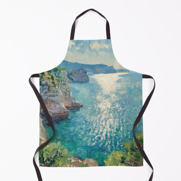 Item preview, Sunlit Cliffs & Azure Waters – Coastal Beauty of Provence, France. Art By Carraann designed and sold by CARRAANN.