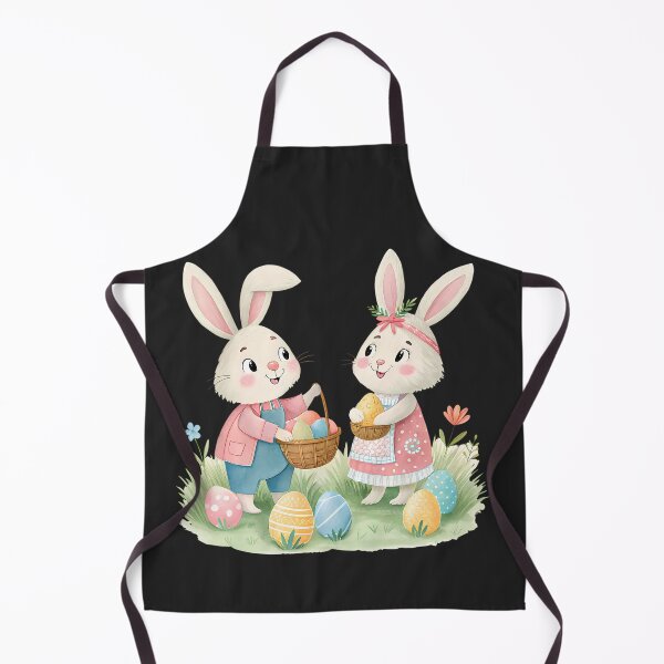Item preview, A0666 Easter Parade Cutie - Adorable Spring Bunny & Egg Digital Clipart designed and sold by angieart68.