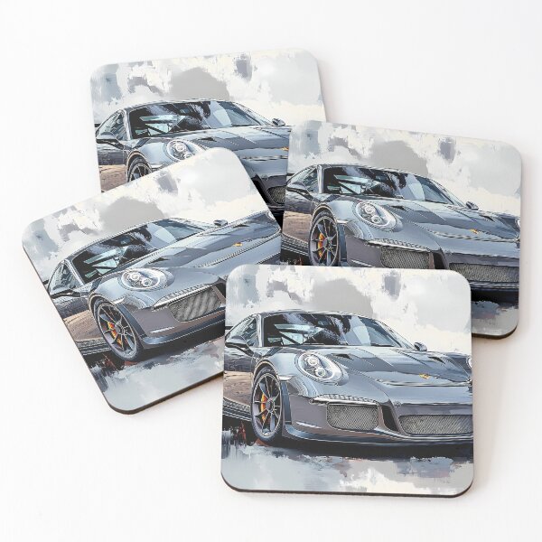 Item preview, Grey Porsche 911 GT3 RS  -  Pop Art designed and sold by AutoPopStudio.