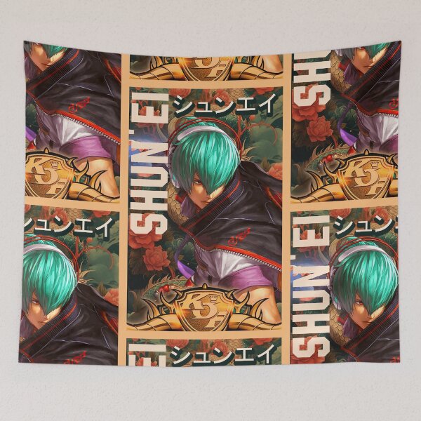 Item preview, Shun' Ei Arcade Retro King of Fighters Gaming Art designed and sold by Back2Collage.