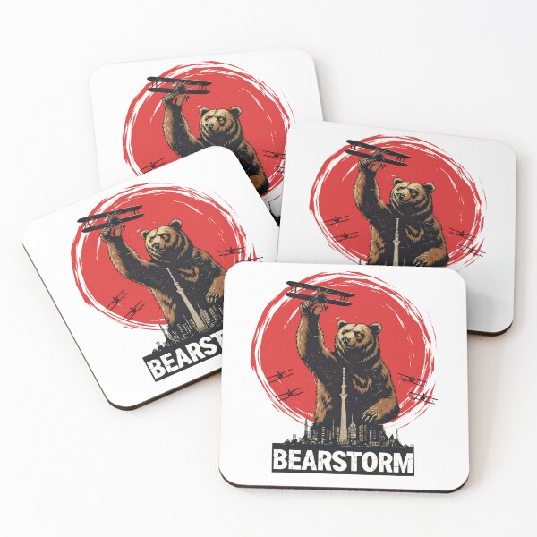 Item preview, Bearstorm City Rampage Art designed and sold by Abdu  Innovations.