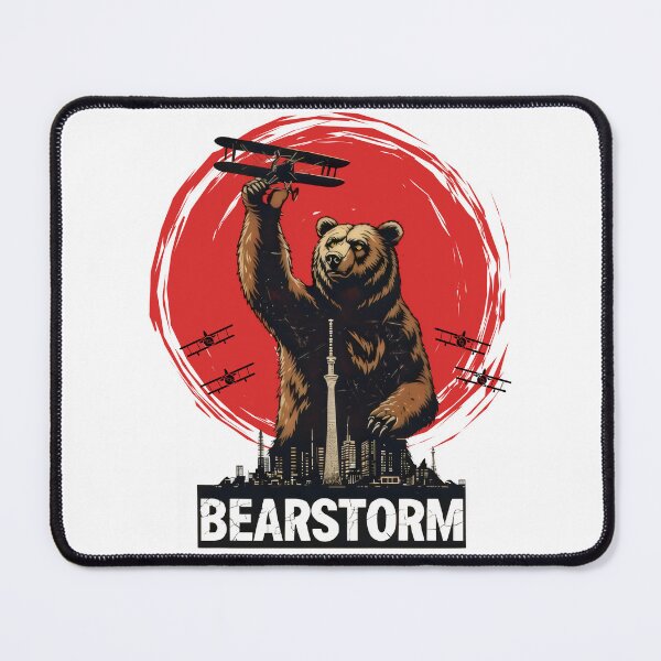 Item preview, Bearstorm City Rampage Art designed and sold by Abdu Innovations.