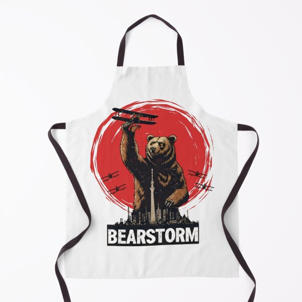 Item preview, Bearstorm City Rampage Art designed and sold by Abdu Innovations.