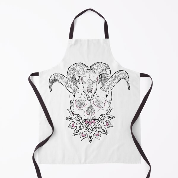 Item preview, Baphomet and Human Skull whit Mandala designed and sold by Elifndz.