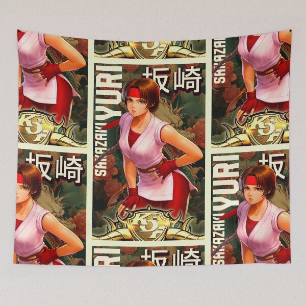 Item preview, Yuri Sakazaki Arcade Retro King of Fighters Gaming Art designed and sold by Back2Collage.